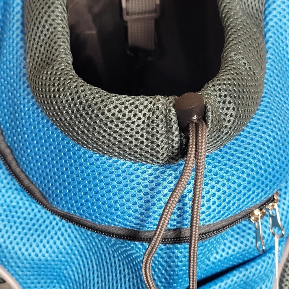 Pet Carrier Backpack Adjustable Front Cat Dog Carrier Travel Bag Head Out Sz L - Picture 3 of 8